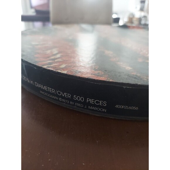 Vintage Collectible 1973  Springbok Trooping the Colour Circular Jigsaw Puzzle - Picture 4 of 11